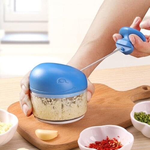 Multifunctional New Garlic Press Manual Ginger Garlic Crusher Chopper For Meat Fruit Vegetable Cutter Kitchen Accessories