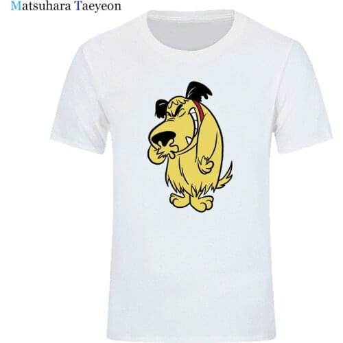 Fashion T Shirt Print Cartoon Laughing Laugh Dog Humor Hihi Heehee Haha Fashion T-shirt Men Cotton Brand Teeshirt Clothing Tee