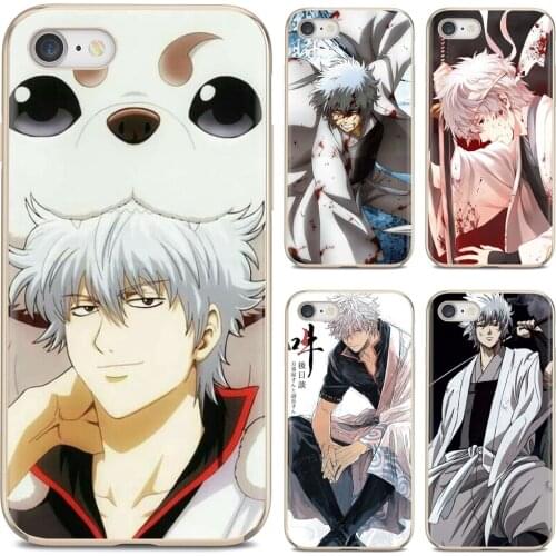 Fashion Silicone Phone Case Anime Gintama Gintoki For iPod Touch For iPhone 11 Pro 4 4S 5 5S SE 5C 6 6S 7 8 X XR XS Plus Max