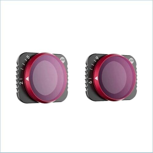 PGYTECH Mavic Air 2 Filters Set VND 2-5 stops 6-9 stops Quick-Release Camera Lens Filter for DJI Mavic Air 2 Accessories