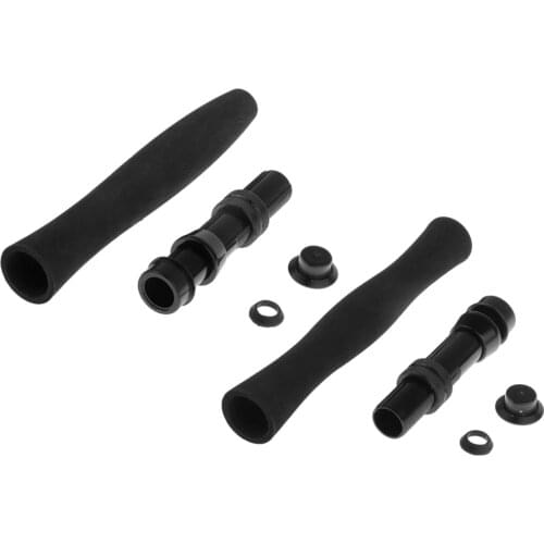 Fly Fishing Rod Building or Repair Black EVA Rod Handle Grip and Reel Seat