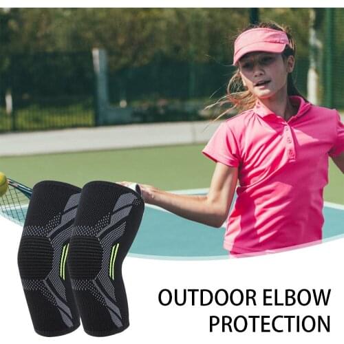 Gym Knee Pads Sports Safety Fitness Kneepad Elastic Knee Brace Support Gear Patella Running Basketball Volleyball Tennis