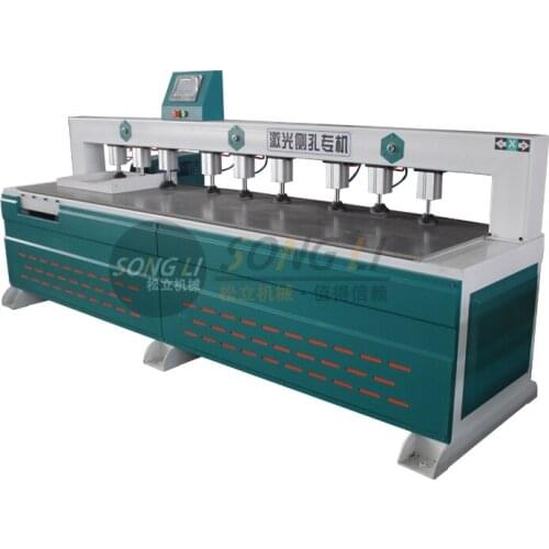 NC Laser Side Hole Machine Laser Probe Infrared Side Hole Machine Fully Automatic Woodworking Drill Horizontal Drill