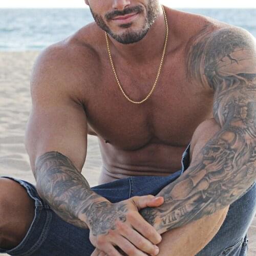 ZHOUYANG Punk Style Necklace For Men Hip Hop Cuban Chain Yellow Gold Color Womens Jewelry Wholesale Fashion Accessories N058