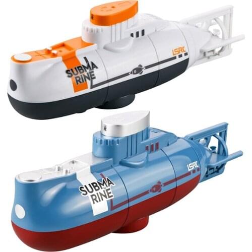 Remote Control Submarine Mini RC Submarine 0.1m/s Speed Remote Control Boat Waterproof Diving Toy Simulation Model Gift for Kids