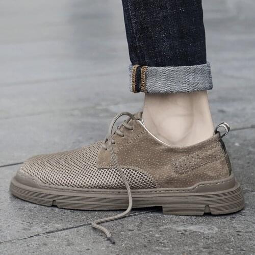 Casual Loafers Shoes For Men Casual Man Shoes Sneakers Men Mens Sport Wear Mens Leather Shoe Low Top Fashion Flat Sports