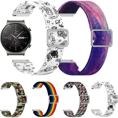 Nylon Adjustable Strap For HUAWEI WATCH GT 2 Pro gt2pro Wrist Straps Band Bracelet For HONOR Magic ES 20mm 22mm Sport Watchbands