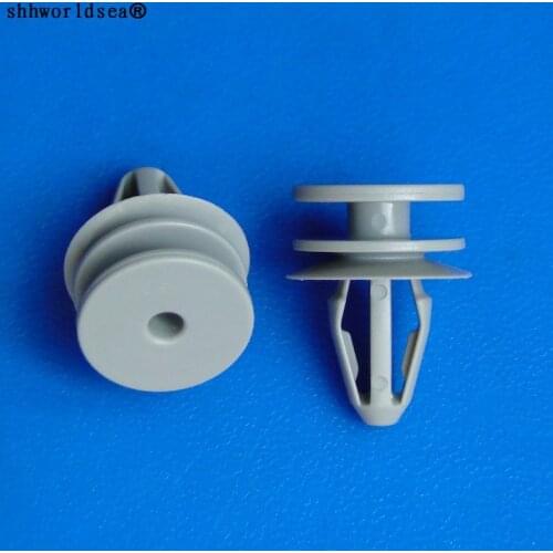 Shhworldsea auto clip and fasteners Windshield side trim, side skirt sill guard for gm