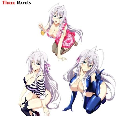 Three Ratels FC833 High School Dxd Rossweisse Render Car Windshield Sticker Vinyl Road Bike Decal