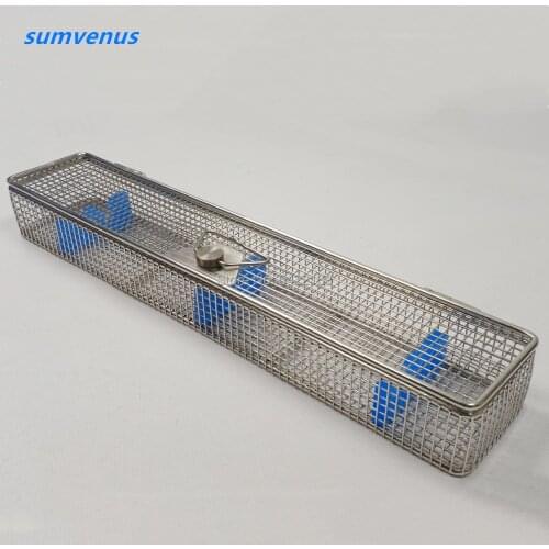 High Temperature Autoclave Low Temperature Plasma Stainless Steel Wire Endoscope Disinfection Cage Box