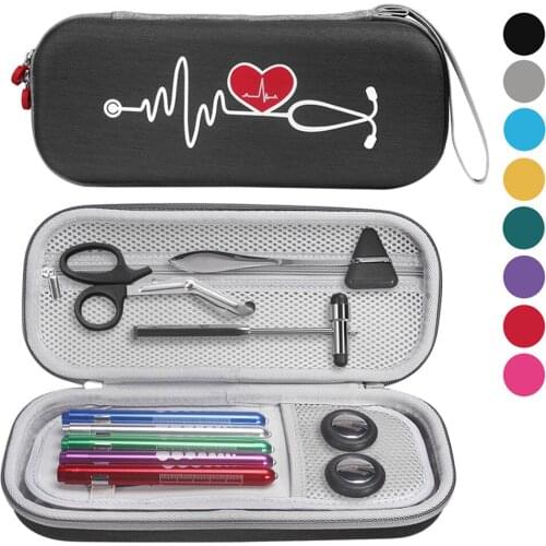 Protective Storage Bag Carrying Case Pouch Sleeve Box Case for 3M Littmann Classic iii Stethoscope Accessories