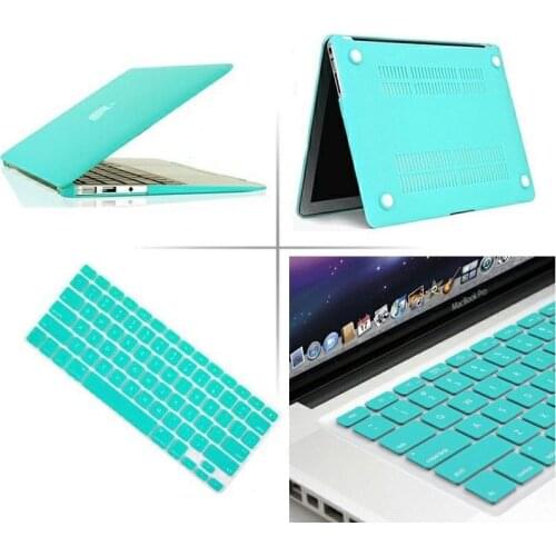 2019 New Matte Laptop Shell Hard Case Cover +Keyboard Cover for Macbook Pro Retina 12 13 15 Air 11 13 Touch Bar & ID 13 15 inch