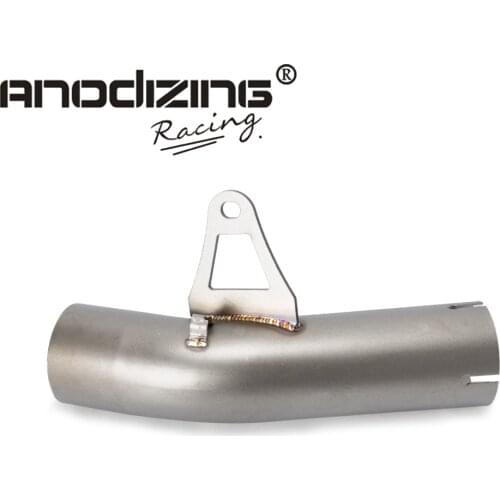 61mm Motorcycle Stainless Steel Exhaust Middle Link Connecting Pipe For S1000RR S 1000RR S1000 RR 2010 2011 2012 2013 2014