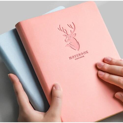 A5 Business Notepad Cute Student Supplies Journal Teens Notebook Office Girls Stationery Diary Sketchbook Students Supplies Kpop