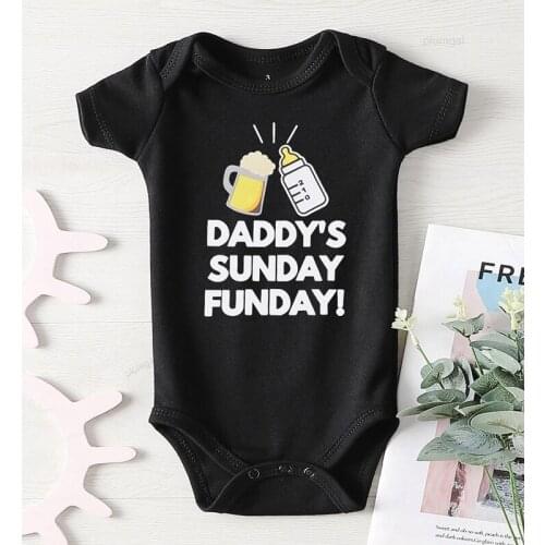 Cotton Toddler Romper Children Jumpsuits Printing Daddy Baby Things for A Girl New Born Baby Girl Clothes Clothing for Babies