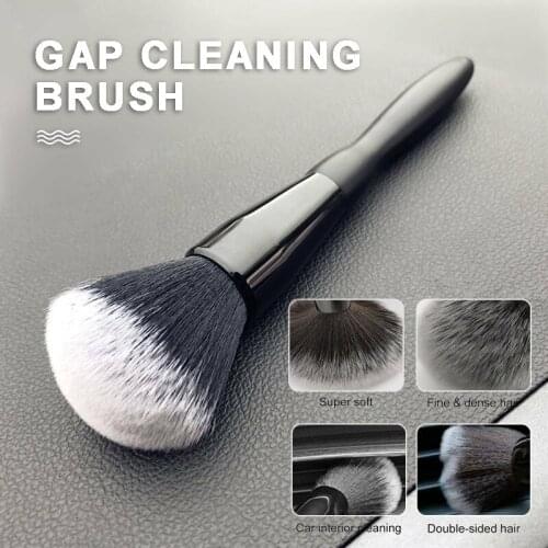 Car Soft Brush Detailing Cleaning Tool Black Cars Interior Dust Remove Tools High Quality Wash Wheels Air Conditioner Brushes