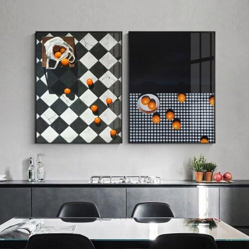 Niche Home Decoration American Porch Living Room Dining Room Poster Nordic Modern Printing Canvas Atmospheric Hanging Painting