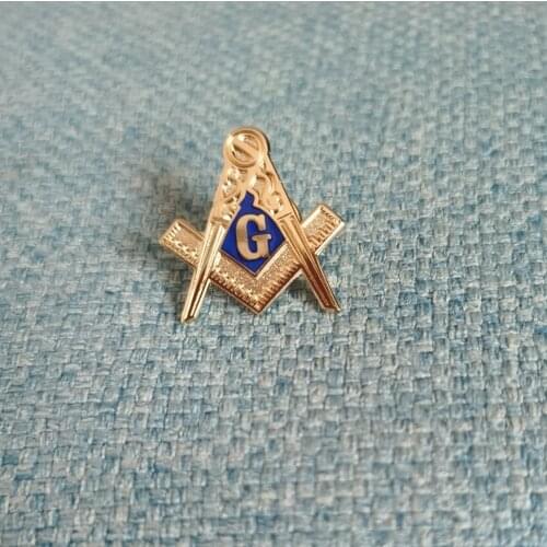 Wholesale 1" masonic mason freemasonry Lapel Pin badge