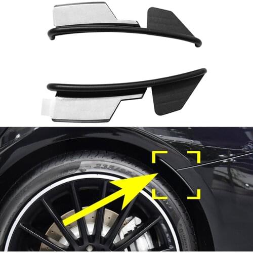 For Mercedes CLA C117 CLA45 AMG CLA180 CLA200 CLA250 VW Golf 7 MK7 Car Side Fender Flare Extension Wheel Eyebrow Protector Lip