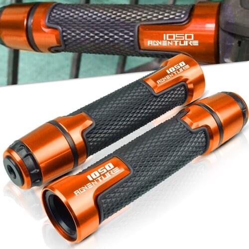 7/8" 22MM CNC Motorcycle handlebar grip handle bar Motorbike handlebar grips FOR 1050 Adventure 1050 2015 2016 2017 2018