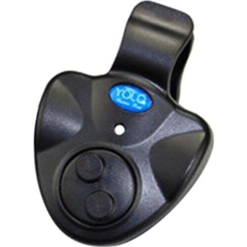 Fishing Fish Bite Alarm Electronic Buzzer on Fishing Rod with Loud Siren Daytime Night Indicator With Battery Alarm Supplies