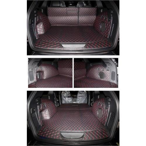 Custom special car trunk mats for Jeep Grand Cherokee 2020-2010 waterproof boot carpets cargo liner mats for Grand Cherokee 2018