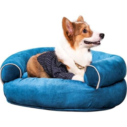 Super Large Dog Bed and Sofa Washable Pets Bed Winter Warm Sleeping Plush Dog Kennel Cat Mats Puppy Cushion Mat Dog Cat Supplies