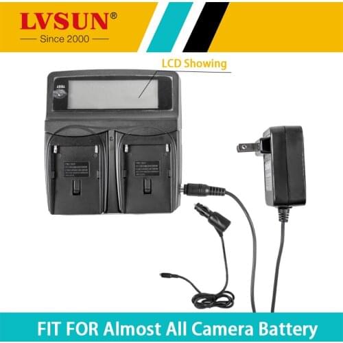 LVSUN Universal DC & Car Camera Battery Charger for EN-EL19 EN EL19 ENEL19 Battery for Nikon S2500 S100 S2600 S3100 S3200 S3300