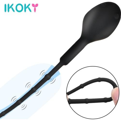 Vibrating Urethral Sounding Cock Dilators Catheter Penis Plug Vibrators Sex Toys for Men Masturbator Male Erotic Machine Shop