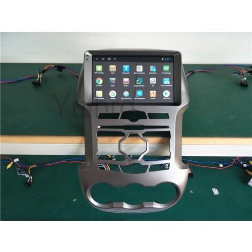 Yulbro quad core android car multimedia for ford ranger 2011 2012 2013 2014 2015 car dvd radio bluetooth gps navigation IPS