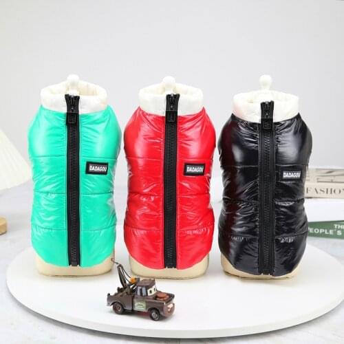 Winter Pet Clothes Cat Dog Clothes For Small Dogs Fleece Keep Warm Dog Clothing Coat Jacket Sweater Zipper Pet Costume For Dogs