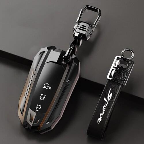 For Ford Mustang 2015+ Key Personalization Modification Car Key Shell Key Protection Case Key Chain Decoration