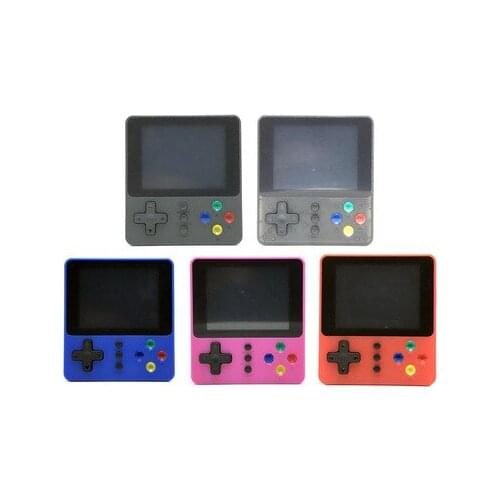 HUADRRE Retro Handheld Game Console Built in 500 classic games Portable Mini Handheld Pocket Games player For children gifts