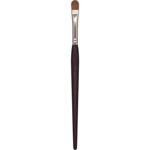 E17 Professional Handmade Makeup Brush Resilient Synthetic Fiber Medium Concealer Brush Red Sandalwood Handle Make Up Brushes