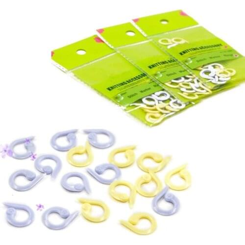 3 Packs Split Ring Markers Stitch Marker Rings Crochet Knitting Locking Stitch Markers Craft Set BZZ01