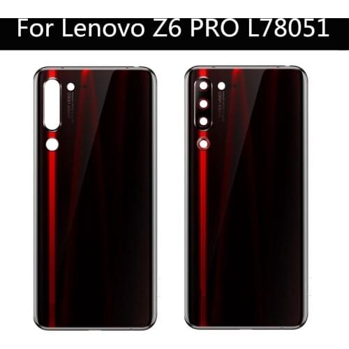 For lenovo z6 pro L78051 Battery Cover Back Glass Case Rear Housing Door For lenovo z6 pro Battery Cover