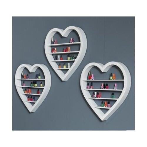 Nail Polish Wall Nail Polish White Cosmetic Display Nail Beauty Nail Shop Wall Partition