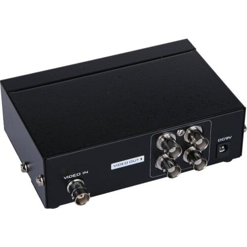 MT-VIKI Maituo 1 Input 4 Output BNC Splitter Box 4 Way BNC Distributor 104BC