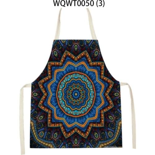Islamic Muslim Mandala Apron Home Cooking Baking Shop Cleaning Apron Ramadan Culture And Art In The Middle East Apron Woman Man