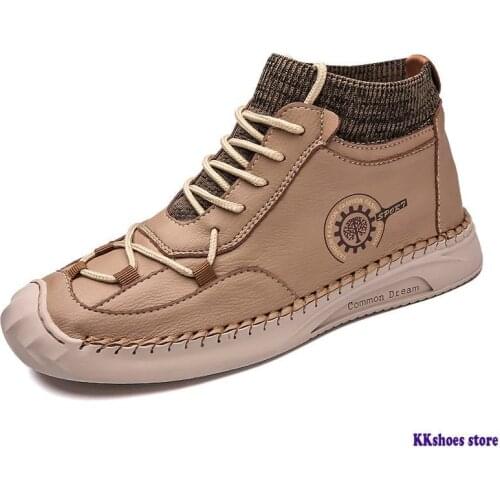 New Shoes for Men Casual Comfortable Flats Sneakers Driving Shoe High Hop Running Male Footwear Plus Size 39-48 tenis masculino