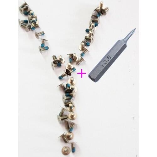 New 0.6mm Y Y 0.6 Screwdriver Micro Bit for iPhone X 8 7 Plus comes with 50pcs Tri Point screws 2.4mm long for iPhone 7 only