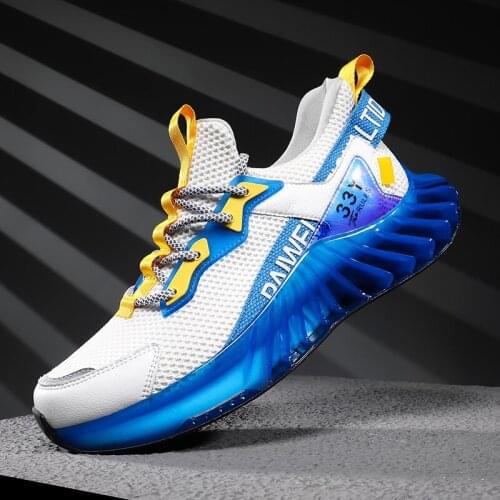 2020 New Arrival Tpu Cushion Outsole Mens Running Shoes 3d Trend Mens Fashion Walking Shoes High Quality Mens Sports Shoes