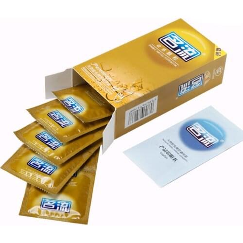 Sex Dynamic Particle Natural Latex Condoms Big Dots Penis Sleeve Sex Toys Safer Contraception Condoms For Adult Men Better love
