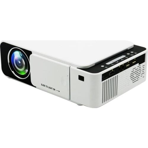 Home cinema Projector T5 Portable Projector smart 1080p Multimedia Projector mini led low pirce android wifi Smart