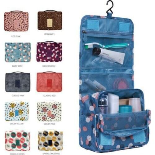 Hanging Toiletry Clear Travel Storage Bag Cosmetic Carry Toiletry Organizer For Traveling Bathroom Sundries Holder Hanging Case