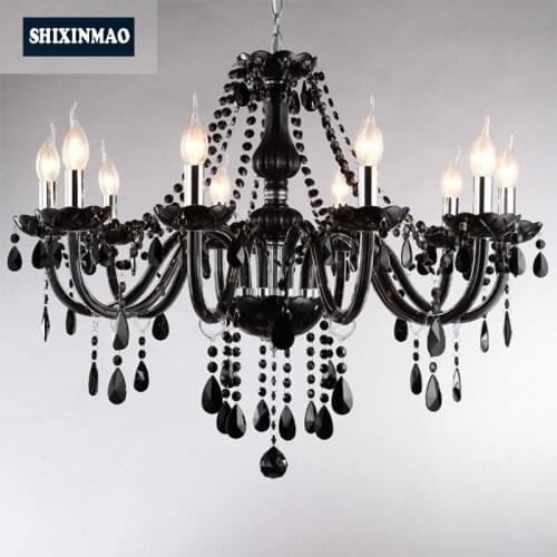 SHIXNIMAO LED Crystal Chandelier Home For Living Dining Room Lamp Indoor Modern Chandelier Lustre Crystal Light AC90V-260V