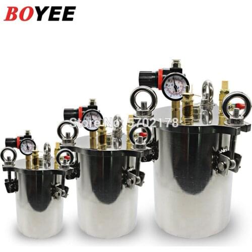 High quality 304 dispensing bucket 1L-100L supports custom glue Dispenser stainless steel pressure tank