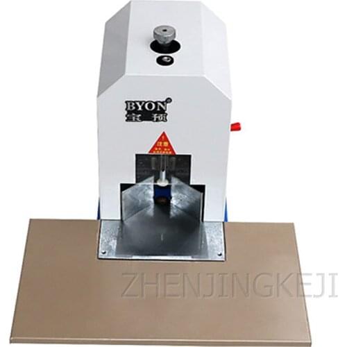 Large Countertop Electric Fillet Machine Chamfering Machine Leather Business Card Tag Paper Cutter Chamfer Automatic Tangent