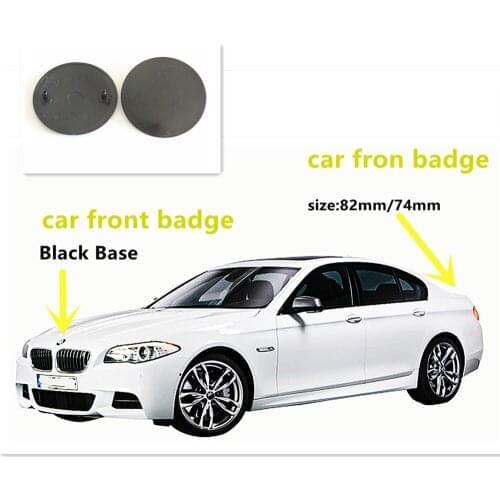 Black and White, blue and White Hood Front Bonnet Rear Trunk Car Badge Emblem For E30 E38 E39 E46 E60 E61 E90 X1 X3 X5 E70