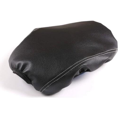 Car Leather Center Console Armrest Cushion Protector for Toyota Tacoma 2016-2020